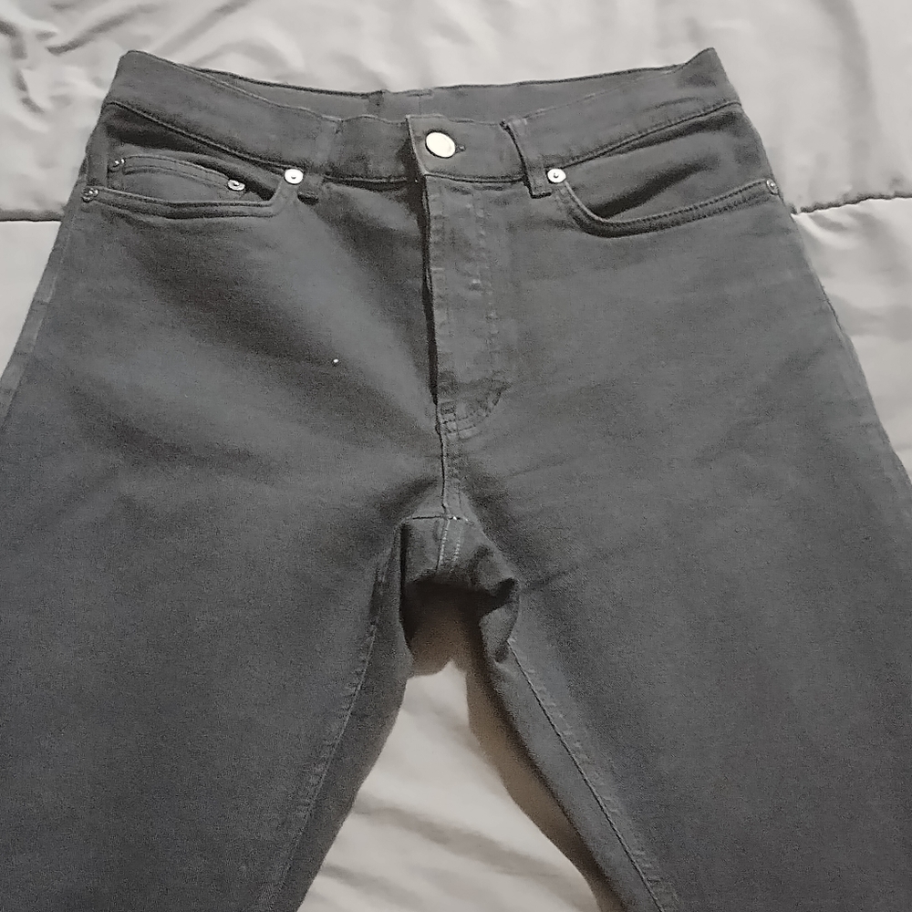 Burberry Men's Charcoal Slim Jeans